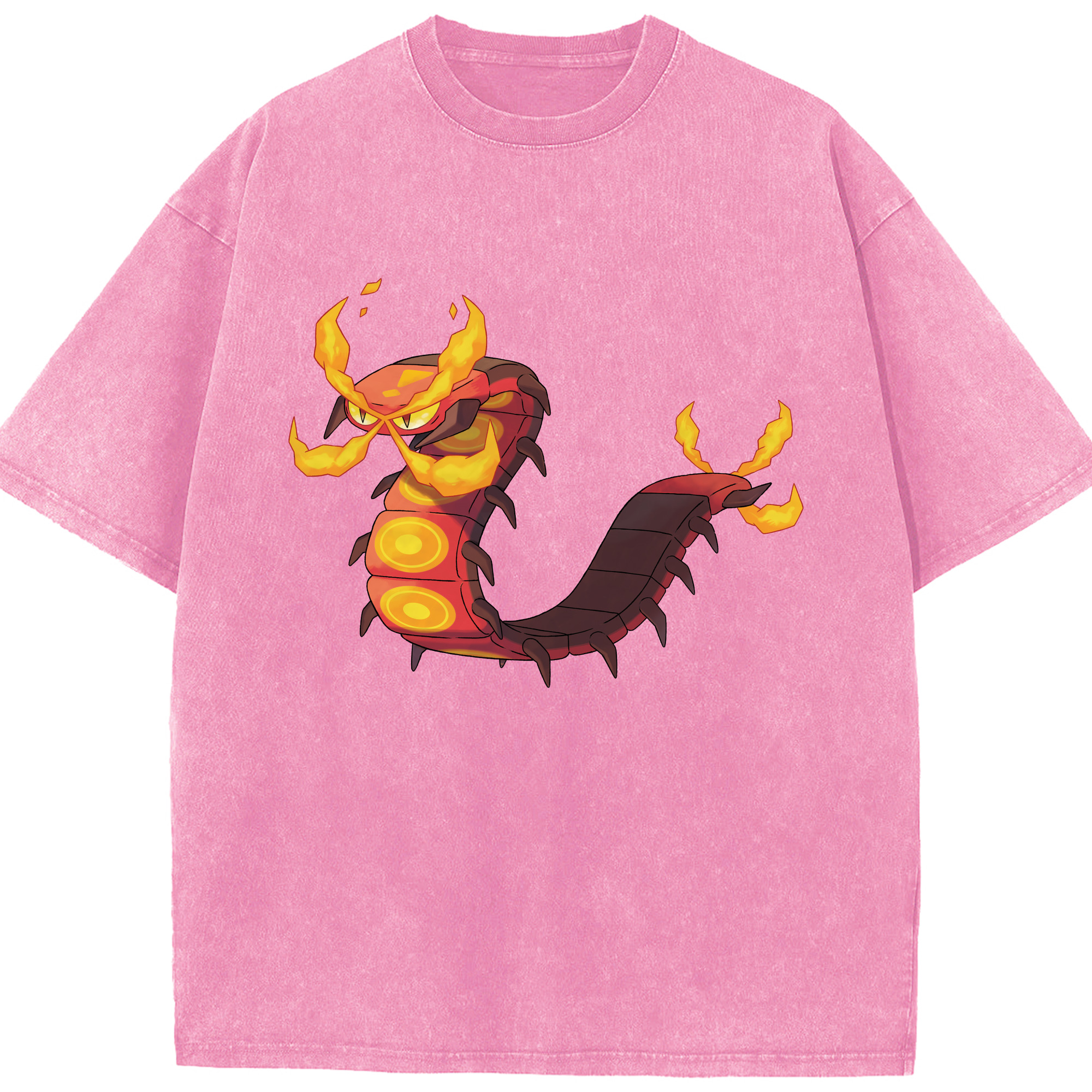 （画像用） ポケットモンスター Pokémon 綿100% ヴィンテージ風 半袖Tシャツ（フロントプリント）